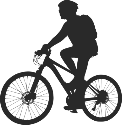 Cyclist Clipart Transparent PNG