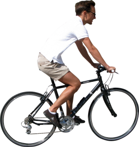 Cyclist Transparent PNG, Cycling Clipart Image Transparent PNG