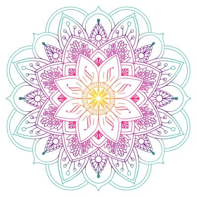 Mandala Mehndi Drawing Coloring book, design, symmetry, png