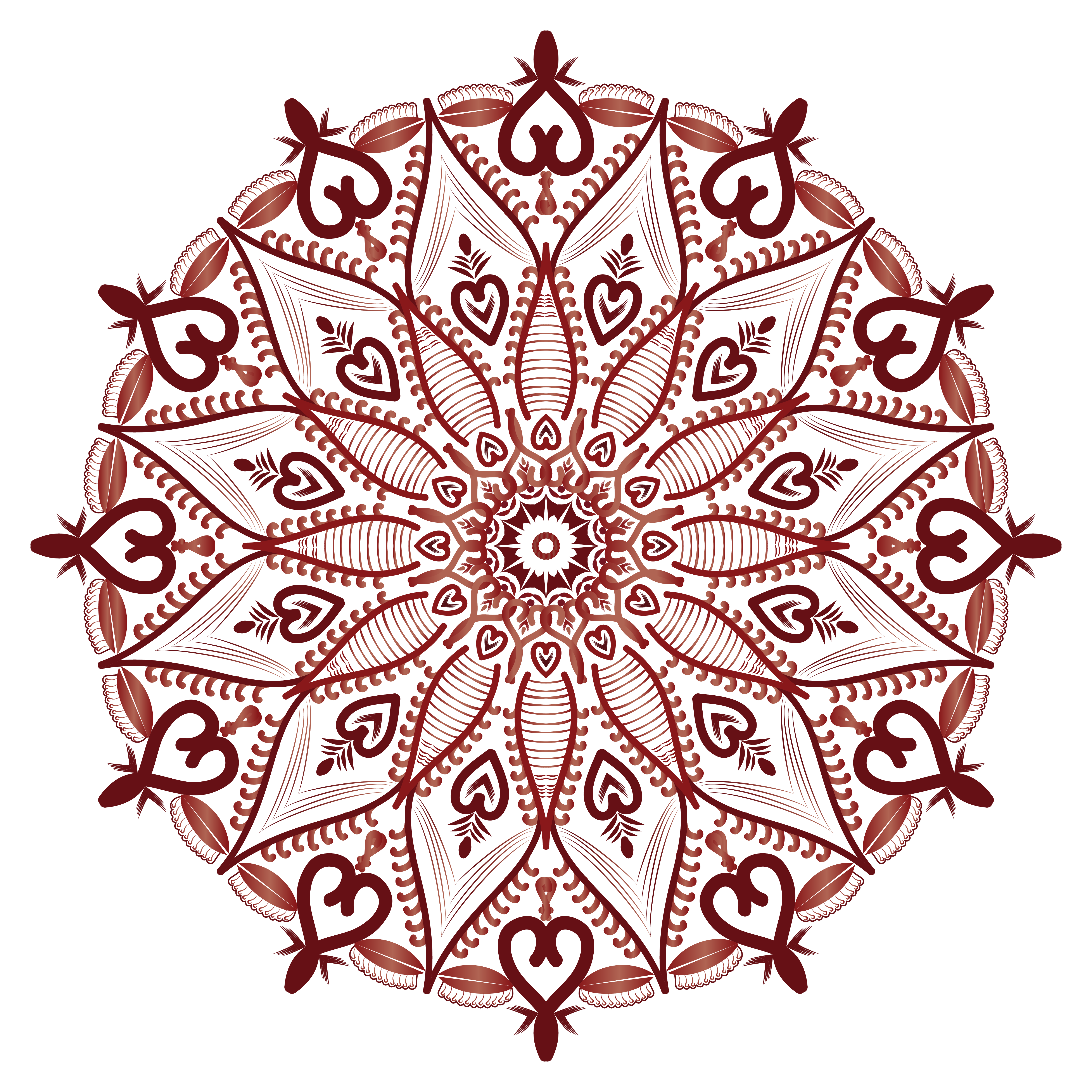 Mandala Mehndi Drawing Coloring book, design, symmetry, png 9
