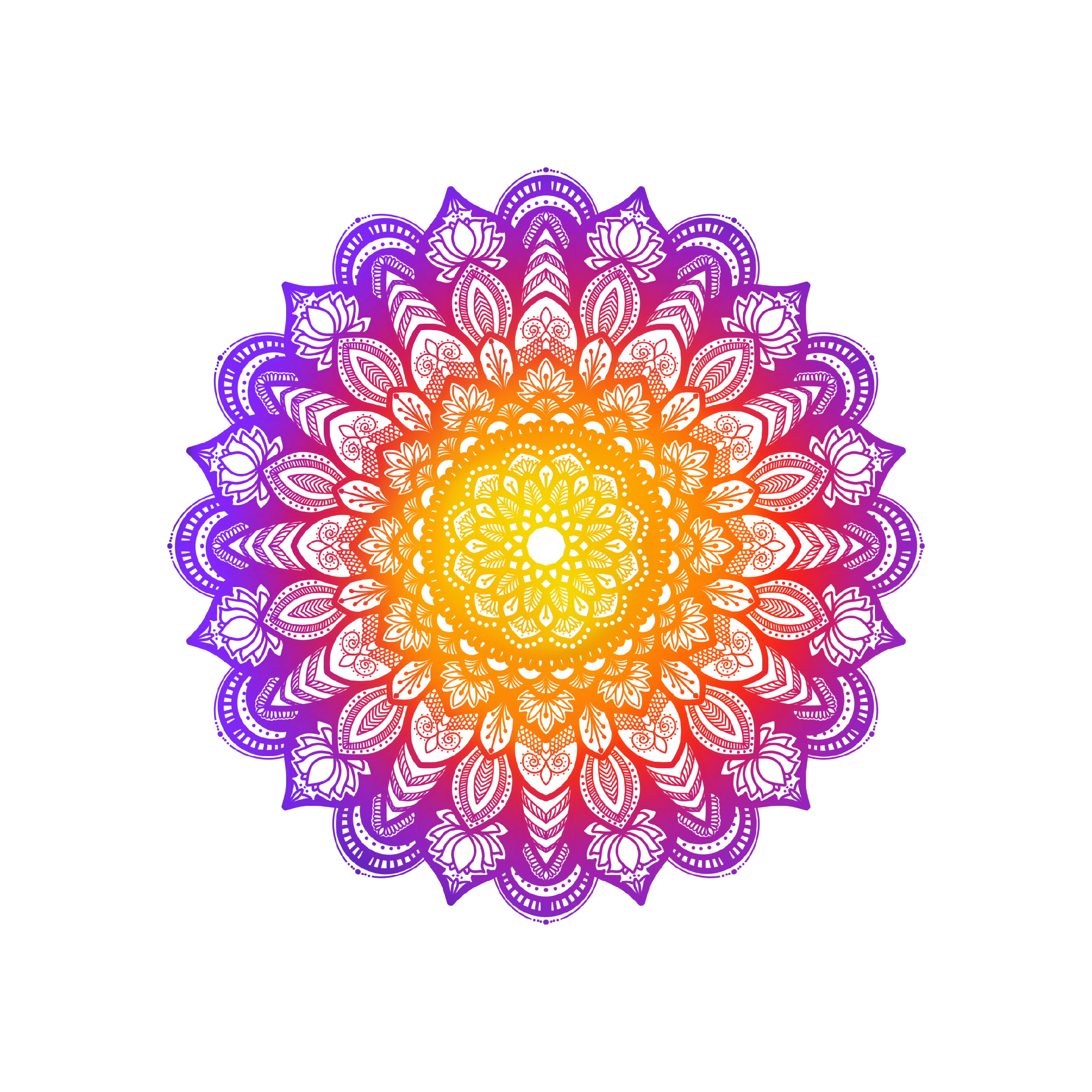 Mandala Mehndi Drawing Coloring book, design, symmetry, png 11