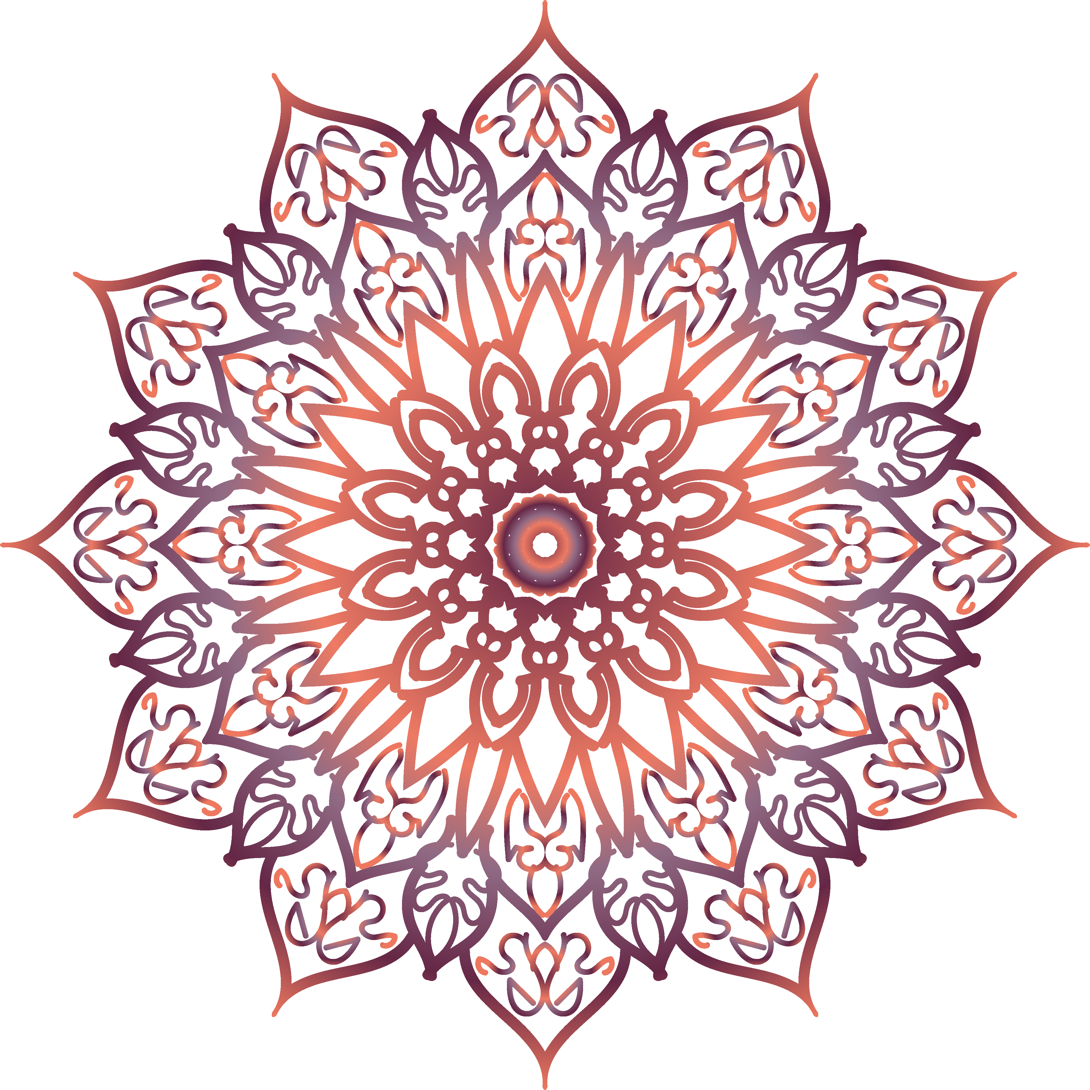 Mandala Mehndi Drawing Coloring book, design, symmetry, png 20