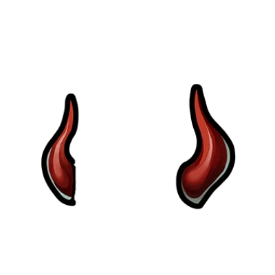 Red Devil Horns Image PNG