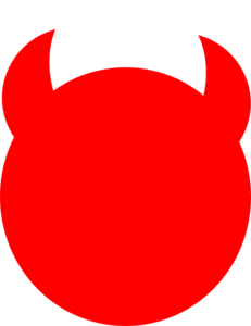 Red Devil Horns Image PNG