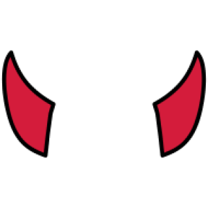 Red Devil Horns Image PNG