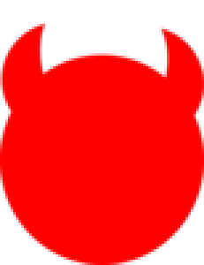 Red Devil Horns Image PNG