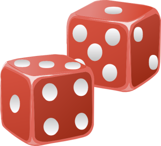 Gaming Dice Image PNG