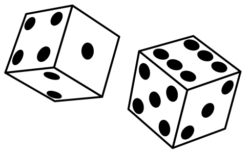 Gaming Dice Image PNG