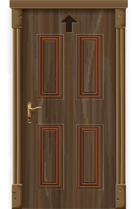 Wooden Door PNG
