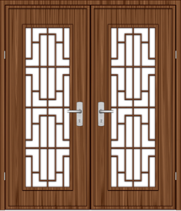 Wooden Door PNG