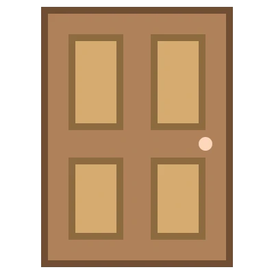 Wooden Door PNG