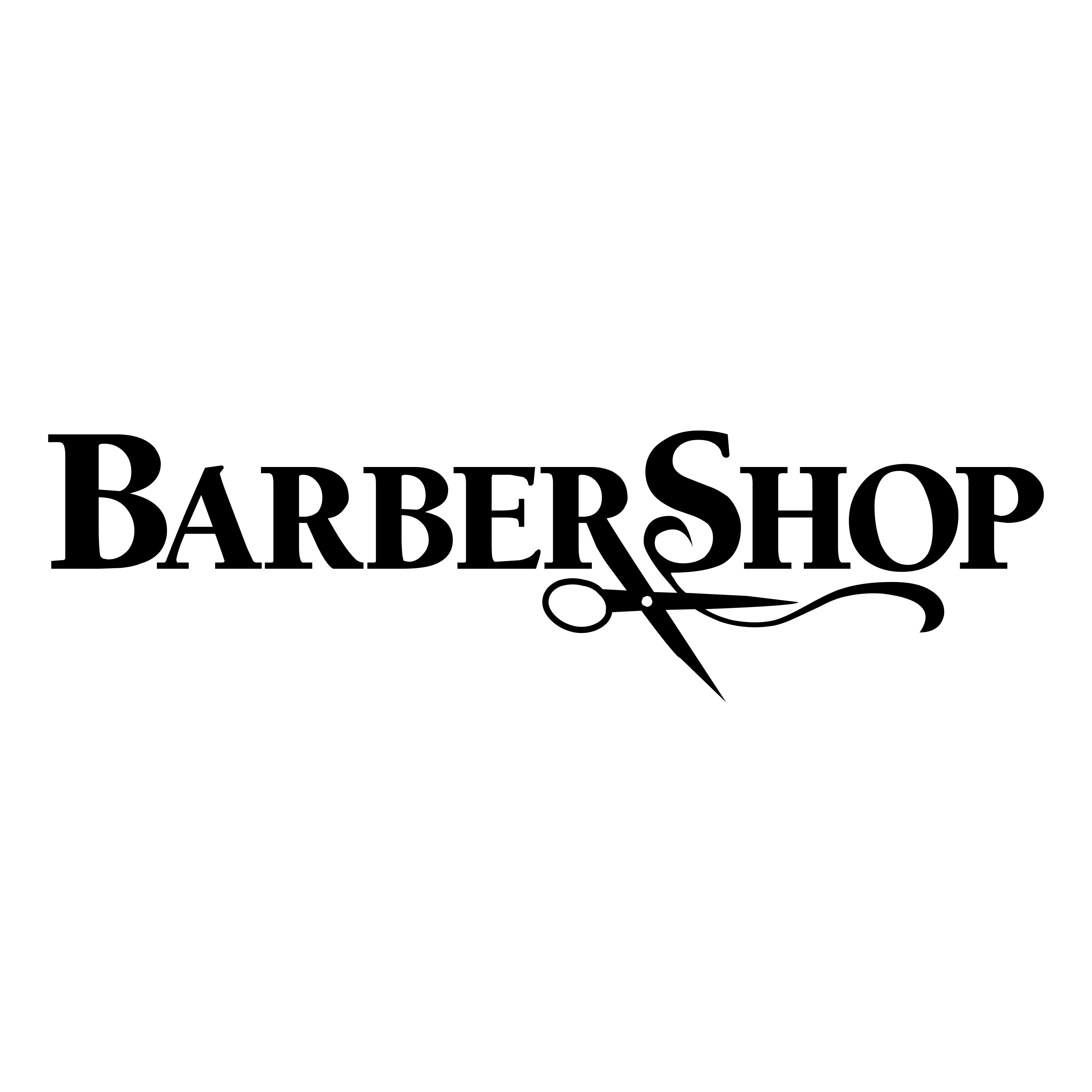 BarberShop PNG LOGO