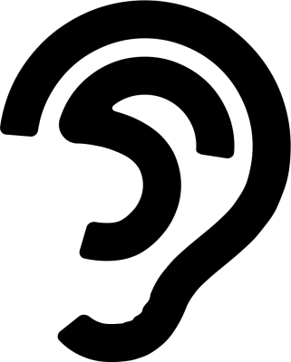 Human Ear Transparent PNG