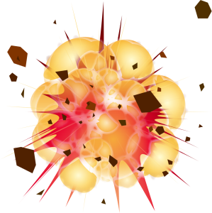 Explosion Clipart PNG Transparent