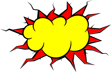 Explosion Clipart PNG Transparent