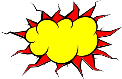 Explosion Clipart PNG Transparent