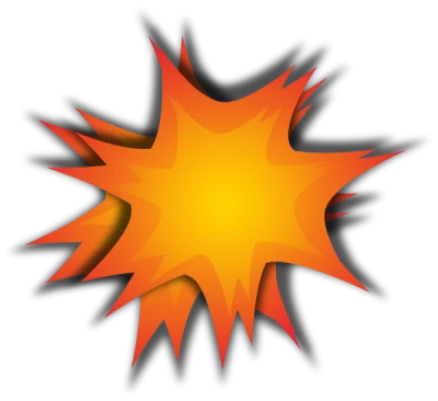 Explosion Clipart PNG Transparent