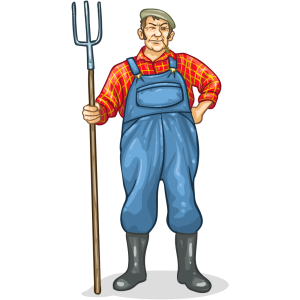 Agriculture Worker PNG 8
