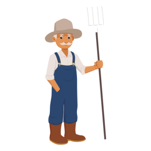Agriculture Worker PNG 15