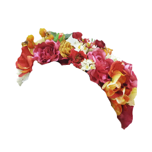 Floral Head Crown PNG
