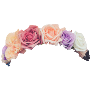 Floral Head Crown PNG