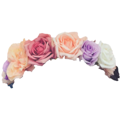 Floral Head Crown PNG