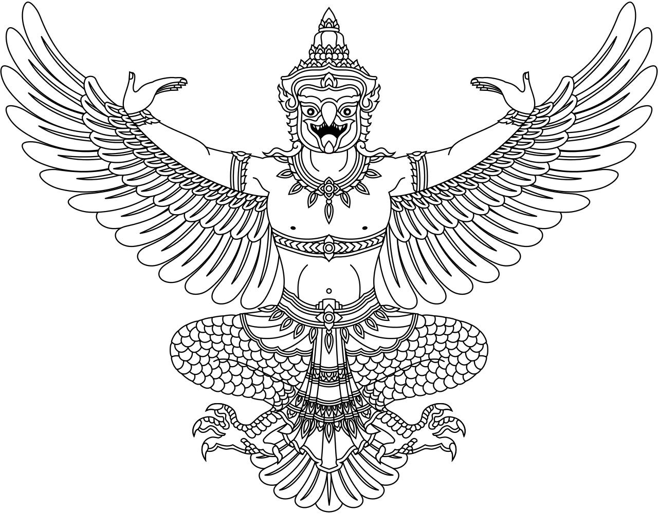 Garuda Logo Transparent PNG