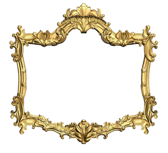 Golden Frame PNG