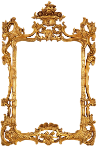 Golden Frame PNG