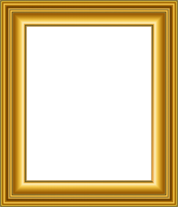 Golden Frame PNG
