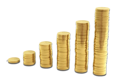 Gold Coins Clipart Transparent PNG