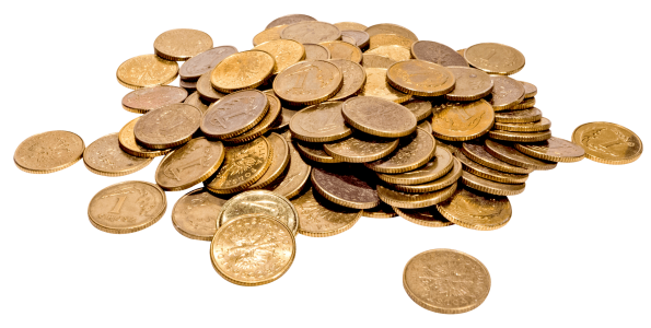 Gold Coins Clipart Transparent PNG