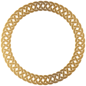 Golden Border Transparent PNG