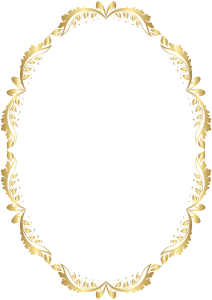 Golden Border Transparent PNG