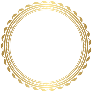 Golden Border Transparent PNG