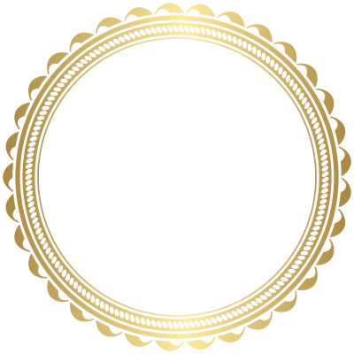 Golden Border Transparent PNG