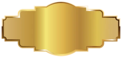 Golden Elements Transparent PNG