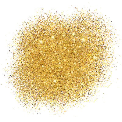 Golden Sparkle PNG