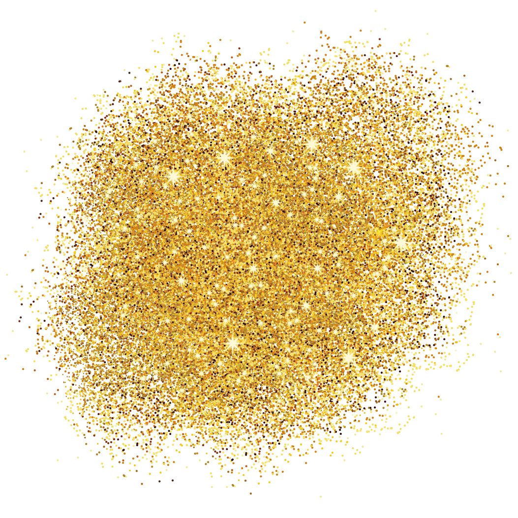 Golden Sparkle PNG