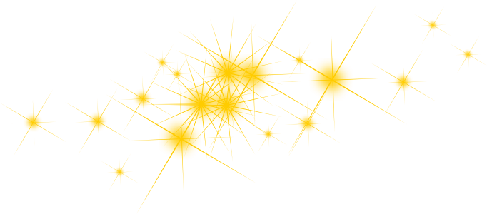 Golden Sparkle PNG 8