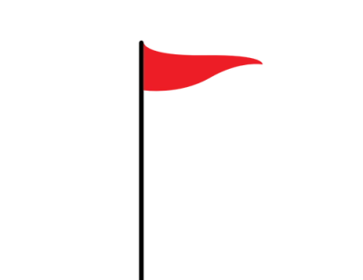Golf Hole Flag PNG