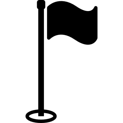 Golf Hole Flag PNG