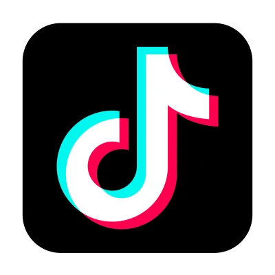 Tiktok logo PNG, Tiktok transparent background, SocialMedia Icon png