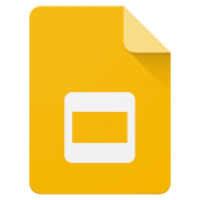 Google Slides Transparent PNG Logo