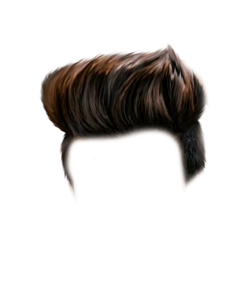 Realistic Hair PNG Download