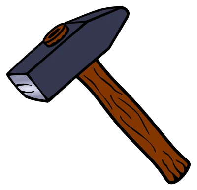 Realistic Hammer PNG Download