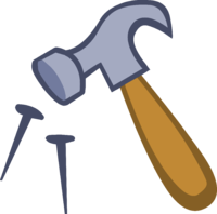 Hammer PNG Transparent Image