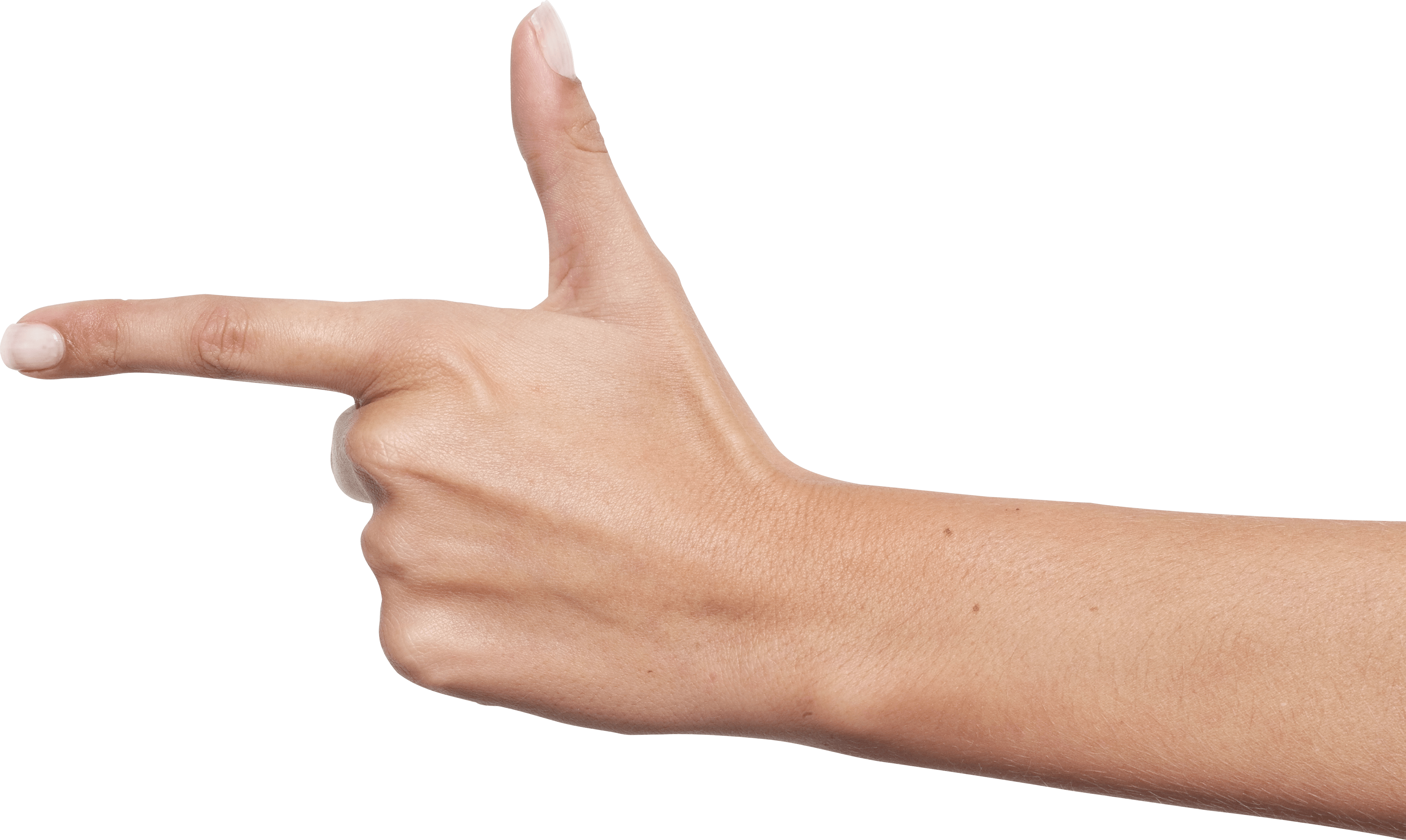Realistic Human Hand PNG Download