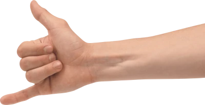 Realistic Human Hand PNG Download