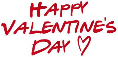 Happy Valentine’s Day PNG Transparent Image